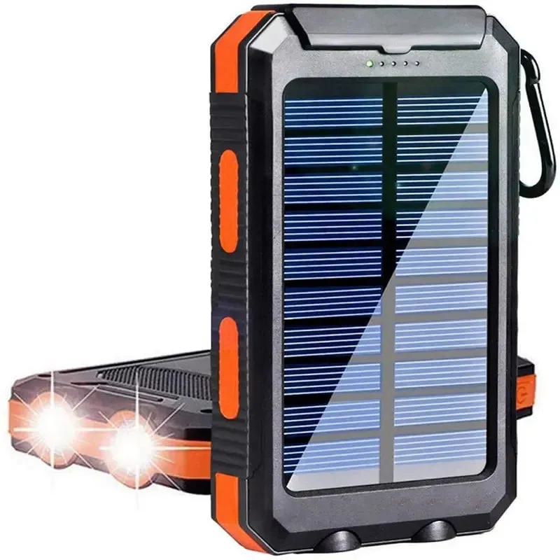 Waterproof Outdoor Solar Power Bank 38800mAh