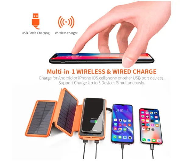Waterproof Solar Power Bank