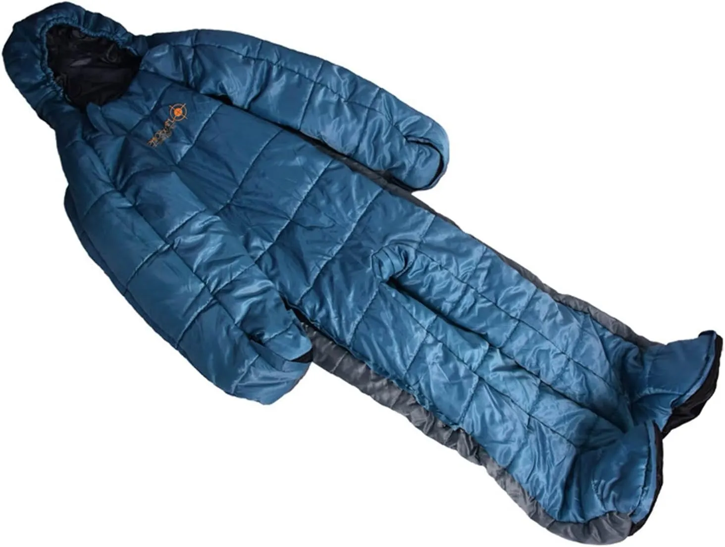 Wearable Sleeping Bag- Winter Warmerbag | Wearable Human Sleeping Bag, Hoodie Quilted Warm Thermal Coat, Windproof Temporary Rest Human Sleeping Bag Cold Protection for Hiking Camping