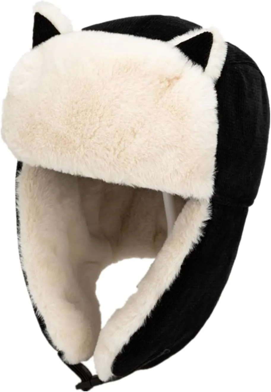 Winter Trapper Hat,Russian Ushanka Trooper Aviator Hats for Girl & Women,Snow Eskimo Hat with Ear Flaps for Cold Weather.