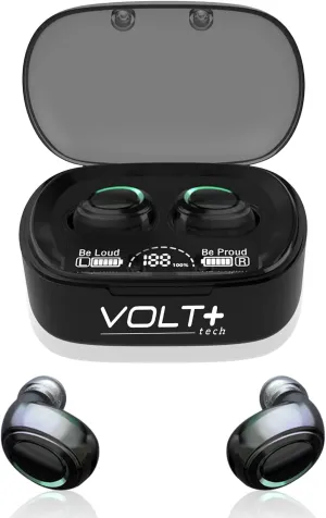 Wireless PRO Bluetooth 5.3 Earbuds Compatible with Meizu 20   36 Hour Playback Use, Wireless IPX4 Waterproof/Sweatproof/Noise Reduction with Quad Mic