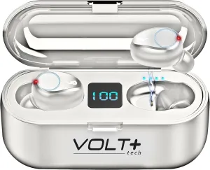 Wireless V5.3 Bluetooth Earbuds Compatible with Kurio Ultra 2 and 2,000Mah PowerBank LED Display, Mic 8D Bass IPX7 Waterproof/Sweatproof