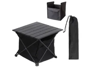 with Picnic BBQ Portable Aluminum Table Table Wide variety Bag 40x34cm Camping Folding Unbeatable Carry