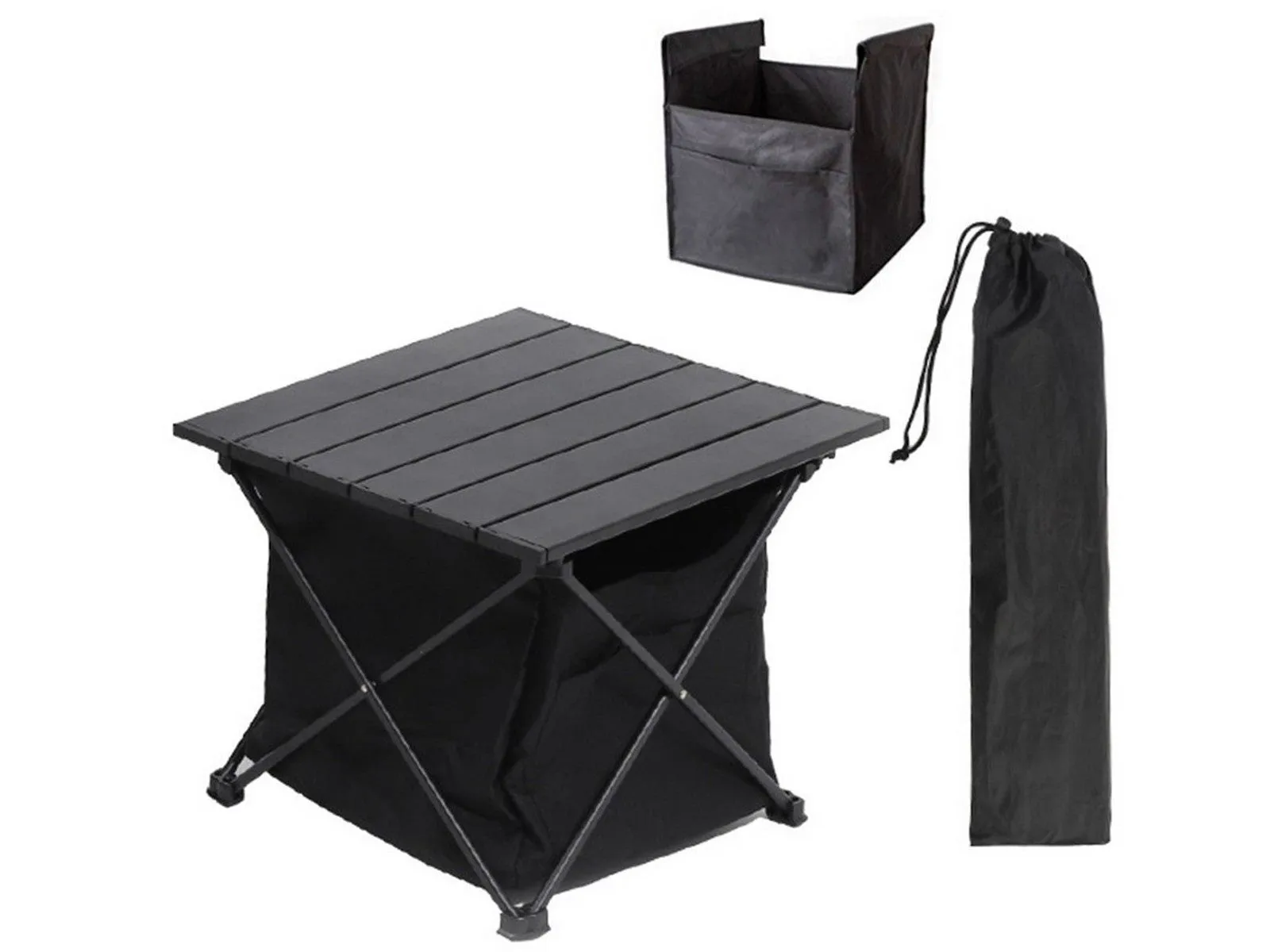 with Picnic BBQ Portable Aluminum Table Table Wide variety Bag 40x34cm Camping Folding Unbeatable Carry