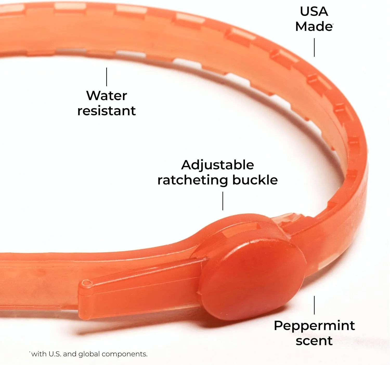 Wondercide Dog Collar - Flea, Tick, and Mosquito Repellent for Dogs - with Natural Essential Oils - Up to 4 Months Protection - Small Medium