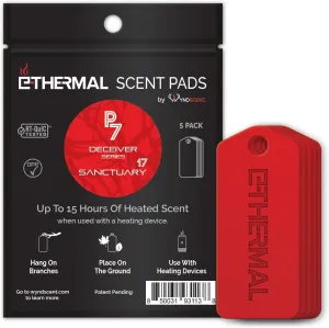 Wyndscent E-Thermal P7 Sanctuary Scent Pad 5 Pack - Calming Bedding Area for Pad Heater and E-Thermal Unit (Heater Not Included)