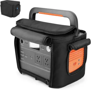 Xxerciz Protective Cover Compatible with Jackery Explorer 1000 v2, Portable Power Station Storage Case with Multiple Zipper Pockets, Waterproof Dustproof Generator Covers for Outdoor (Case Only)