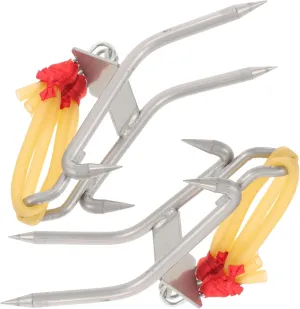 Yardwe 1 Pairs Portable Tree Climbing Spikes Durable Skid Tree Climbing Tools Climb Spikes for Outdoor Use for Fruit