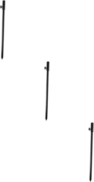 Yardwe 3 Pcs Fishing Rod Holder Library Fishing Equipment Metal Aluminum Alloy