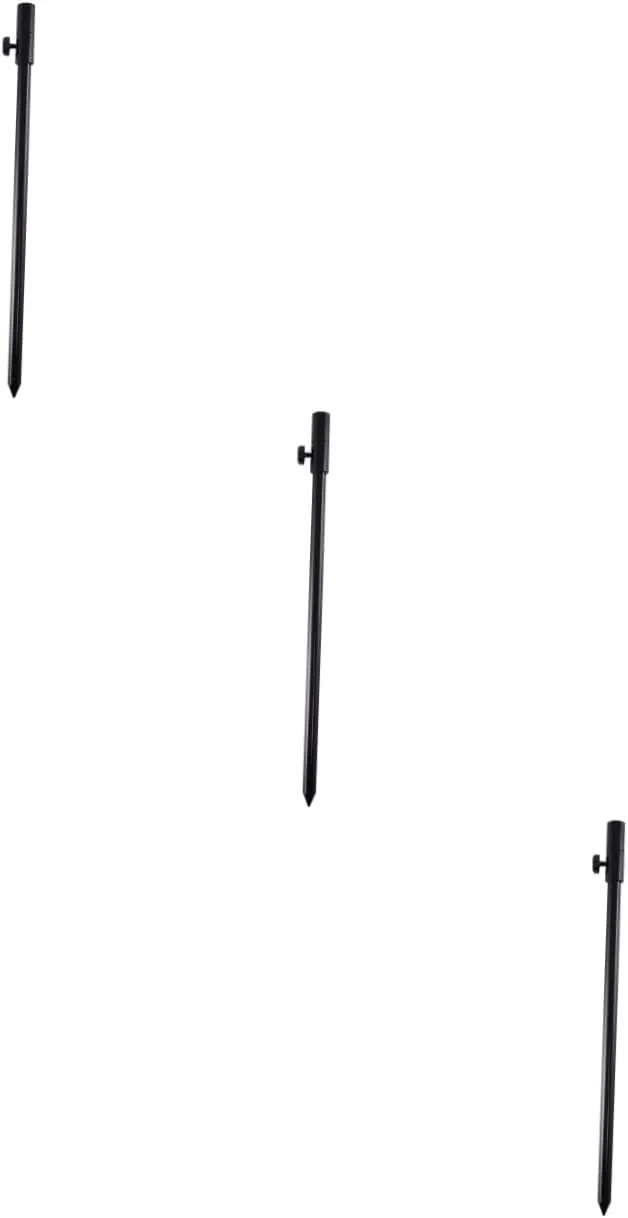 Yardwe 3 Pcs Fishing Rod Holder Library Fishing Equipment Metal Aluminum Alloy