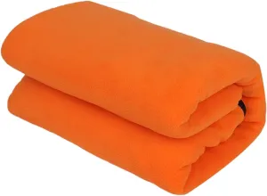 Yiju Portable Emergency Blanket with Sleeping Bag Liner for Outdoor Activities, Orange