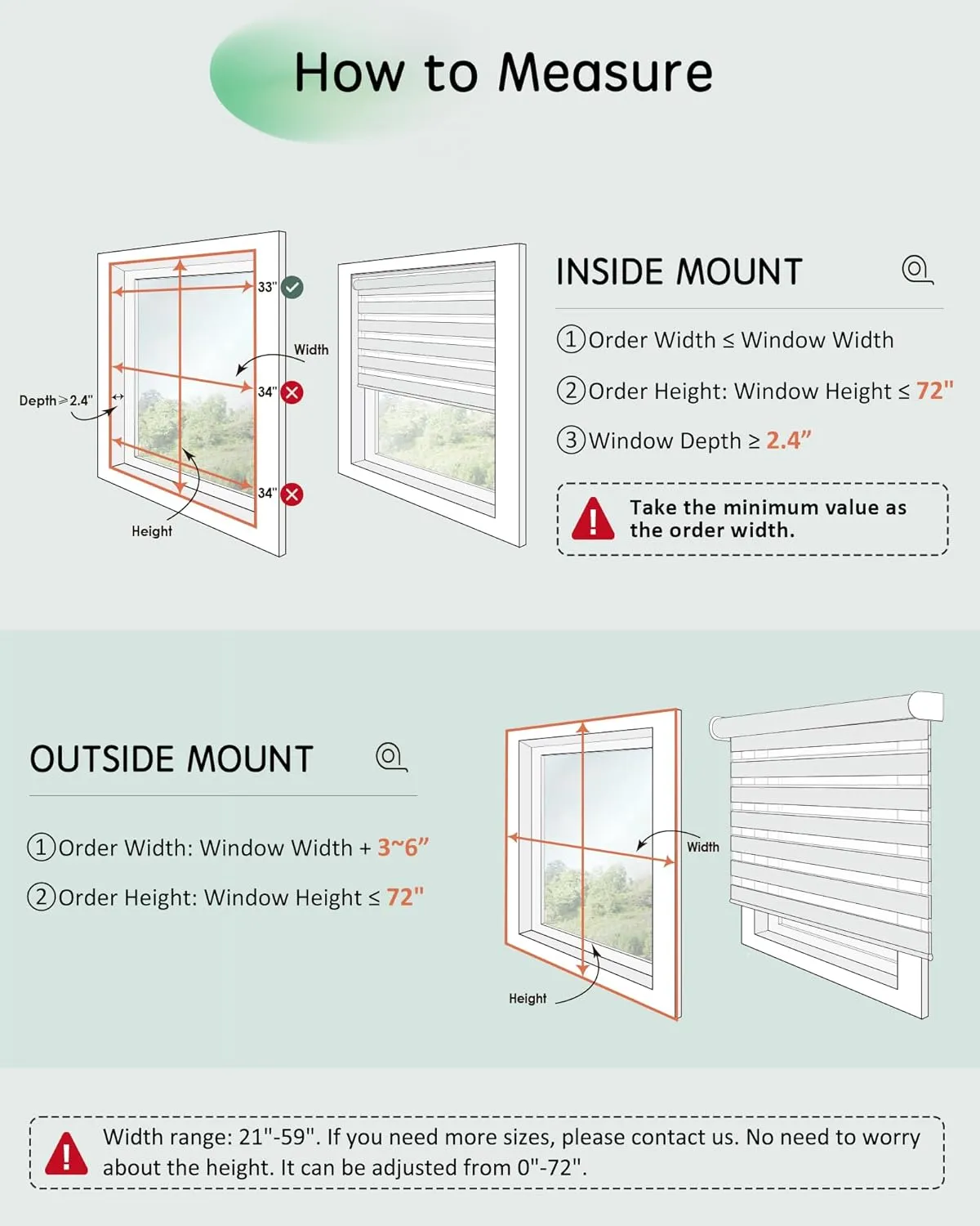 Yoolax Motorized Zebra Blinds, Remote Zebra Shades for Indoor Windows, Motorized Shades with Remote Light Control Horizontal Window Blinds (80% Shading White, 34" x 72")