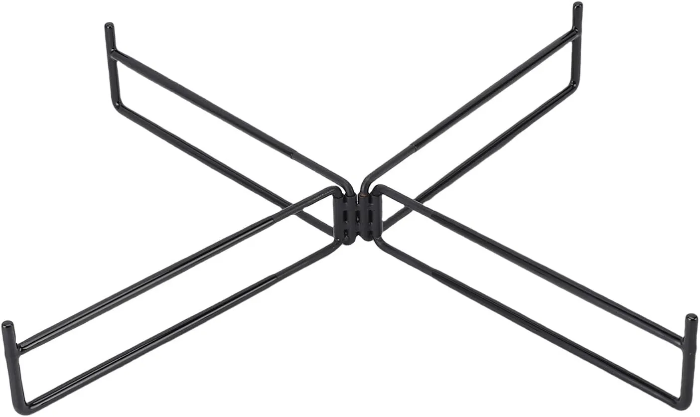 Zerodis Picnic Supplies Quick to Set Up and Collapse Water Bucket Stand Water Protective Camping Cooler Rack Portable Folding Table Hold Storage or Cooler Boxes Folding Stand
