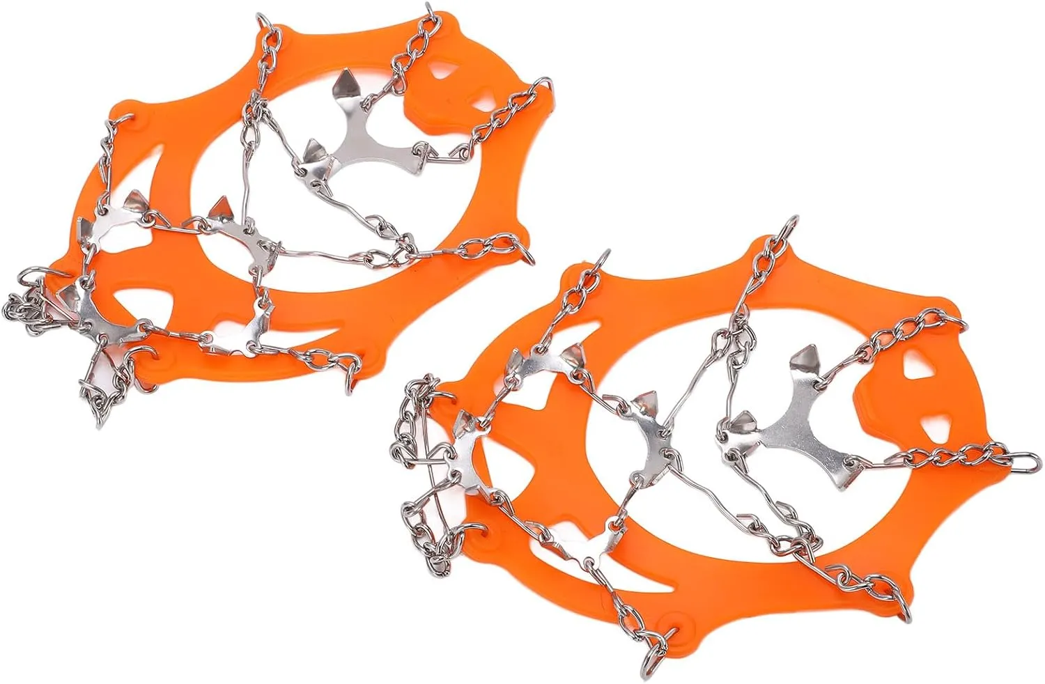 ZJchao Crampons for Hiking, for Hiking 12 Tooth with 2Pcs Micro Spikes for Mountaineering