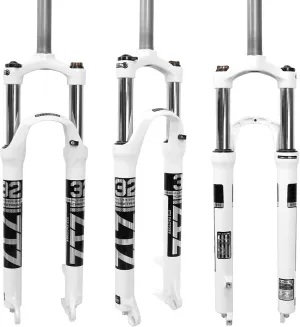 ZTZ 26"/27.5"/29" MTB Suspension Fork,100mm Travel, 9mm QR,100mm Spacing Hub,28.6mm Straight Tube,Crown Lockout,Aluminum Alloy Shock Absorber XC Mountain Bike Front Fork