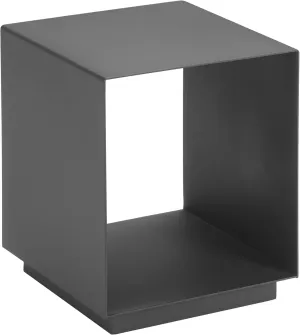 Zuo Kokos Side Table Charcoal